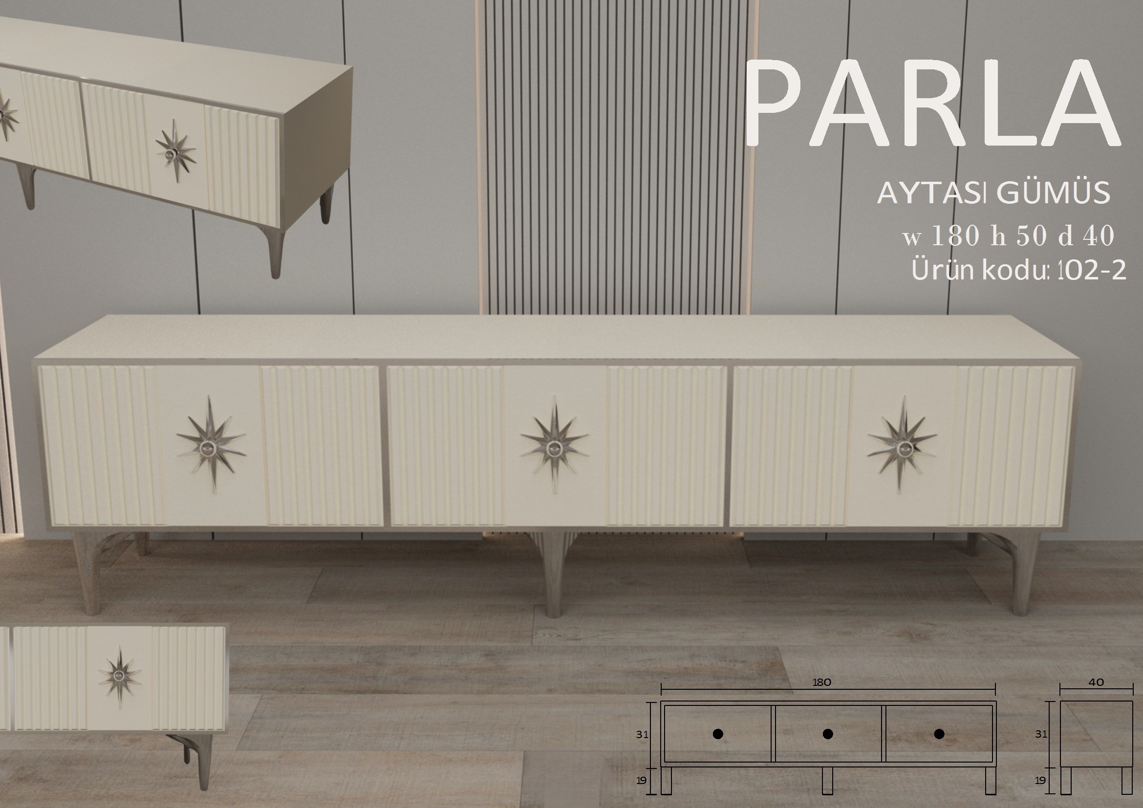 Parla Aytaşı Gümüş Ünite Modeli