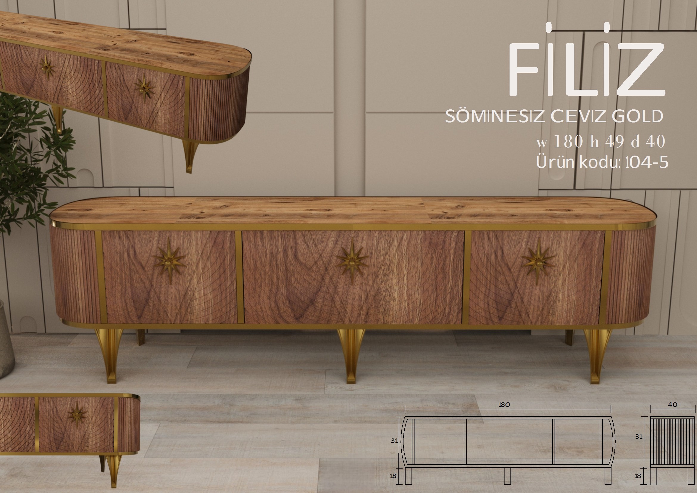 Filiz Ceviz Gold Ünite Modeli