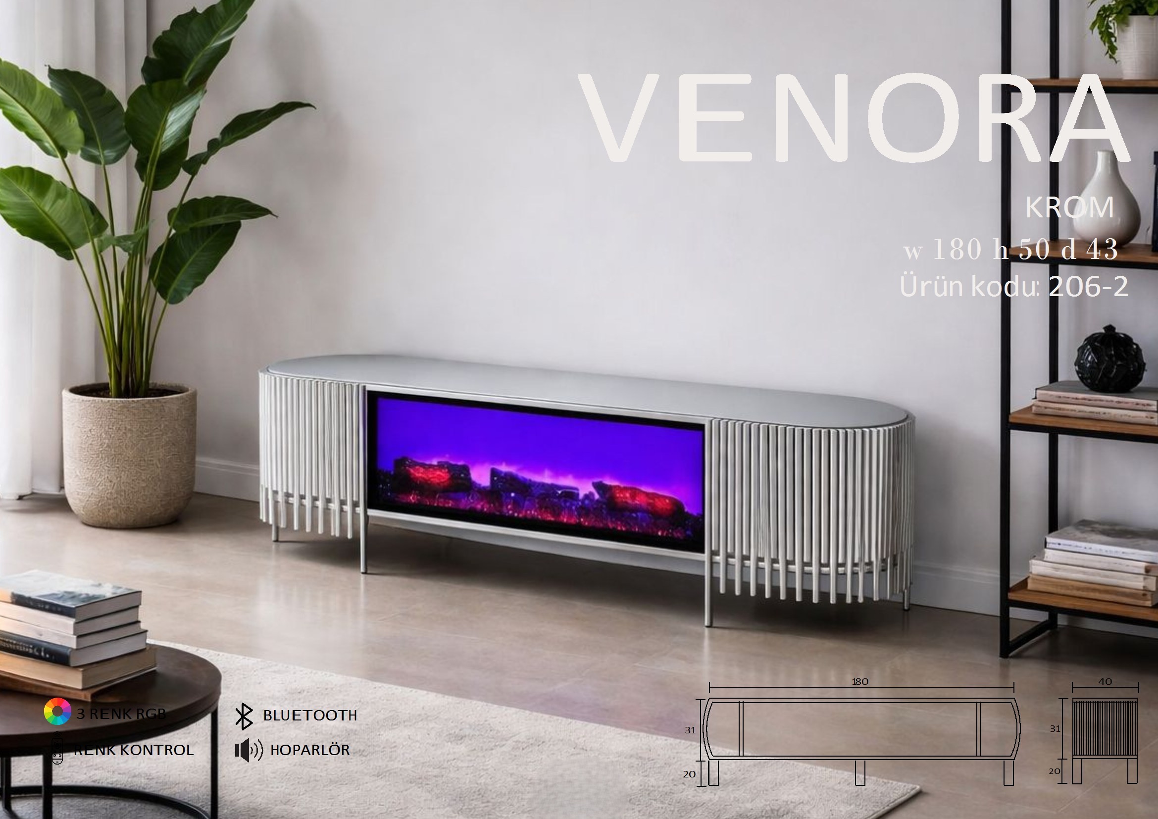 Venora Gümüş Ünite Modeli