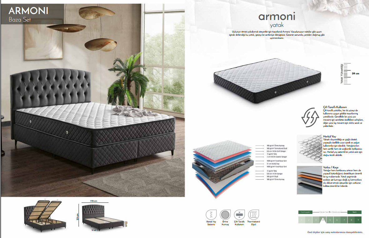 Armoni Yatak ve Baza